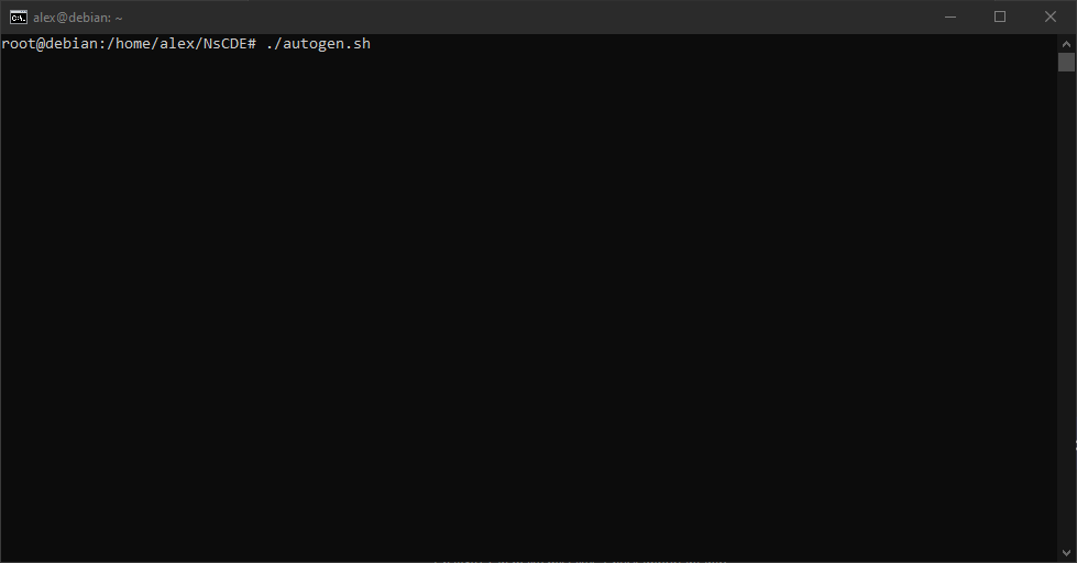 Running './autogen.sh'